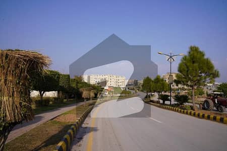 10 Marla Boulevard Plot For Sale With Possession Utility Boulevard Paid Sector In Bahria Enclave Islamabad