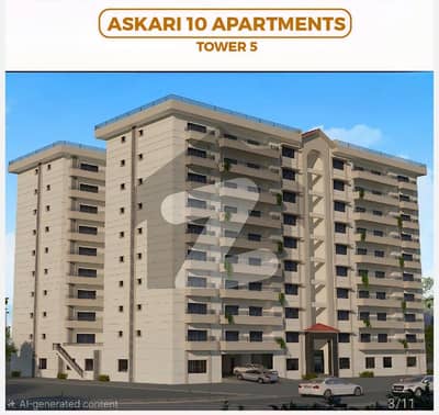 عسکری 10 عسکری,لاہور میں 3 کمروں کا 11 مرلہ فلیٹ 5.3 کروڑ میں برائے فروخت۔