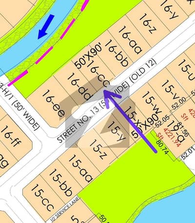 1 Kanal Plot For Sale Bahria Enclave