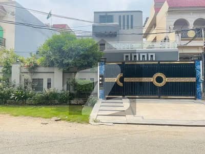 1 Kanal Park Facing Double Storey House For Sale Marghzar Colony