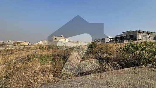 35 Marla Highted Plot With View . Level Plot . Available For Sale In Low Price.