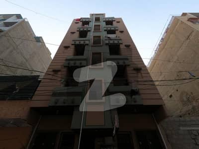 In Allah Wala Town - Sector 31-B Of Karachi, A 450 Square Feet Flat Is Available