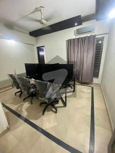 5 Marla Fully Furnished 1st Floor Office | Executive Room | Staff Capacity