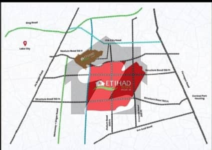 2Kanal Residential Plot in Etihad Town Phase 3