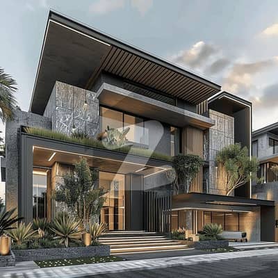 10 Marla Brand New Ultra Modern Designer House For Sale In DHA Phase 7 Top Location