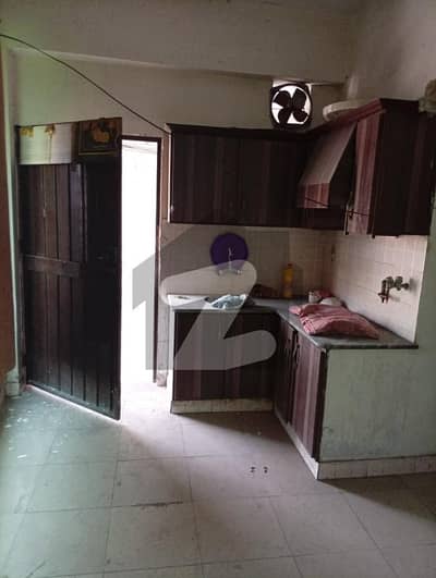 Flat available for rent 1bad attached bathroom TV launch kitchen tile flooring woodwork