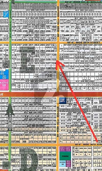 Defance Phase 8 Plot For Sale 2000 Yard Khyban E Sajjar Corner Plot Demand 27/= Cr