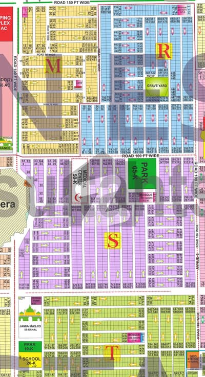 ڈی ایچ اے فیز 7 - بلاک ایس فیز 7,ڈیفنس (ڈی ایچ اے),لاہور میں 1 کنال رہائشی پلاٹ 3.3 کروڑ میں برائے فروخت۔