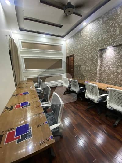 Furnish Tile Floor Office Space