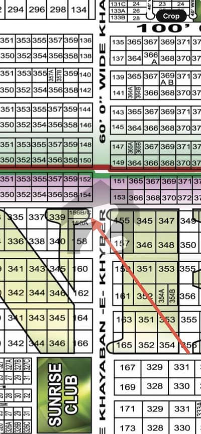 500yd Corner Plot Zone-D For Sale