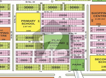 5 Marla outclass location plot