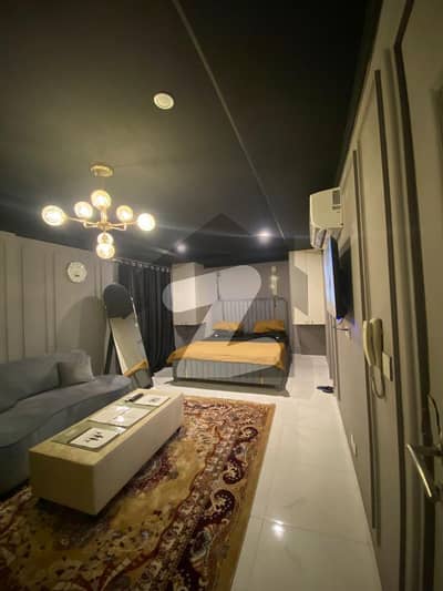 Studio Furnished Apartment Available For Rent In Sector E Bahria Town Lahore