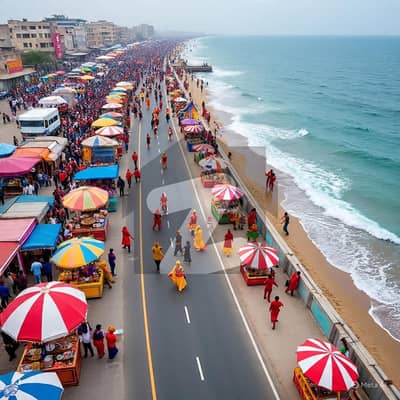 1000 Sq Yards Prime Commercial Plot For Sale New Town Gwadar (Airport Road Front)