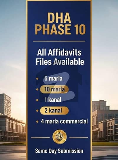 Phase 10, 4 Marla Ready-to-Transfer Commercial Plot | Same-Day Submission | Prime Investment Opportunity