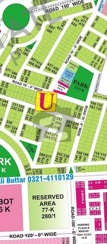 ڈی ایچ اے فیز 8 - بلاک یو فیز 8,ڈیفنس (ڈی ایچ اے),لاہور میں 1 کنال رہائشی پلاٹ 4.5 کروڑ میں برائے فروخت۔ ڈی ایچ اے فیز 8 - بلاک یو فیز 8,ڈیفنس (ڈی ایچ اے),لاہور میں 1 کنال رہائشی پلاٹ 4.5 کروڑ میں برائے فروخت۔