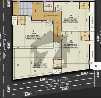ڈی ایچ اے فیز 2 ایکسٹینشن ڈی ایچ اے ڈیفینس,کراچی میں 2 مرلہ دفتر 1.39 کروڑ میں برائے فروخت۔
