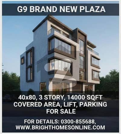 G-9 Brand New Plaza For Sale 40x80