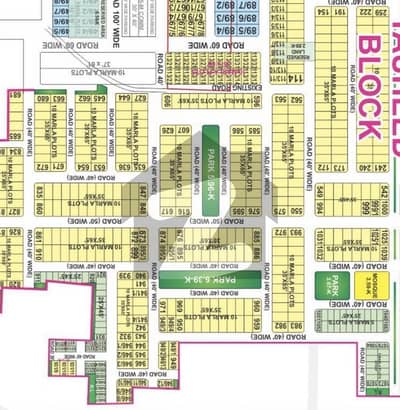10 Marla Plot For Sale Tauheed Block Bahria Town Lahore