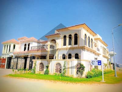 SECTOR H KANAL CORNER LUXURY HOUSE WITH BASEMENT