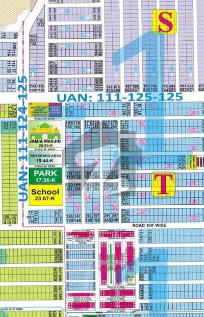 ڈی ایچ اے فیز 7 - بلاک ٹی فیز 7,ڈیفنس (ڈی ایچ اے),لاہور میں 2 کنال رہائشی پلاٹ 7.1 کروڑ میں برائے فروخت۔