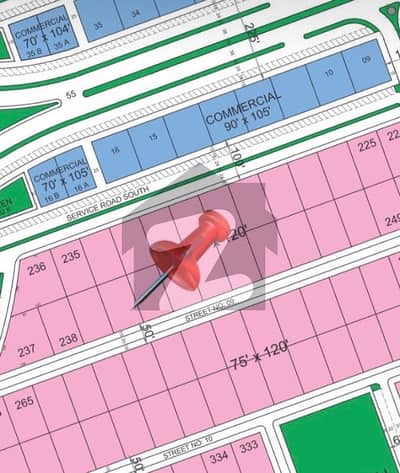 فیصل ہلز - بلاک اے فیصل ہلز,اسلام آباد میں 2 کنال رہائشی پلاٹ 2.78 کروڑ میں برائے فروخت۔