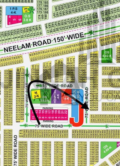 ایل ڈی اے سٹی ایل ڈی اے روڈ,لاہور میں 5 مرلہ رہائشی پلاٹ 54.0 لاکھ میں برائے فروخت۔