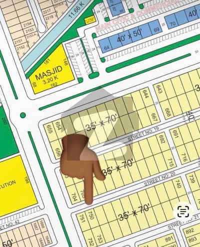 10 Marla Solid Plot B Block Faisal Hills For Sale