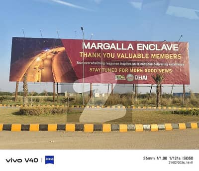 10 Marla Residential Plot For Sale Margalla Enclave Islamabad (Sector ME-1)