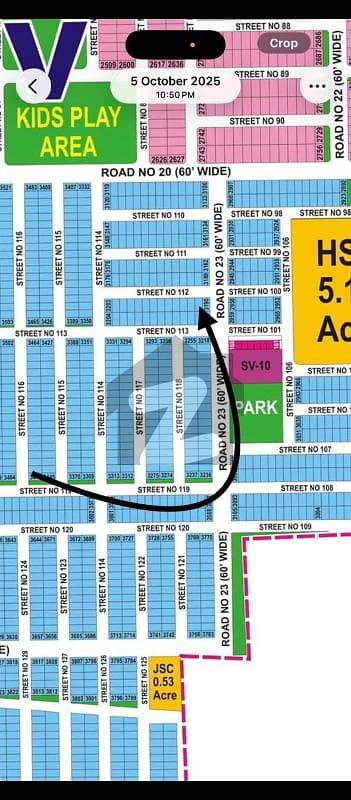 ڈی ایچ اے فیز 1 ۔ سیکٹر وی ڈی ایچ اے فیز 1,ڈی ایچ اے ڈیفینس,ملتان میں 5 مرلہ رہائشی پلاٹ 26.0 لاکھ میں برائے فروخت۔