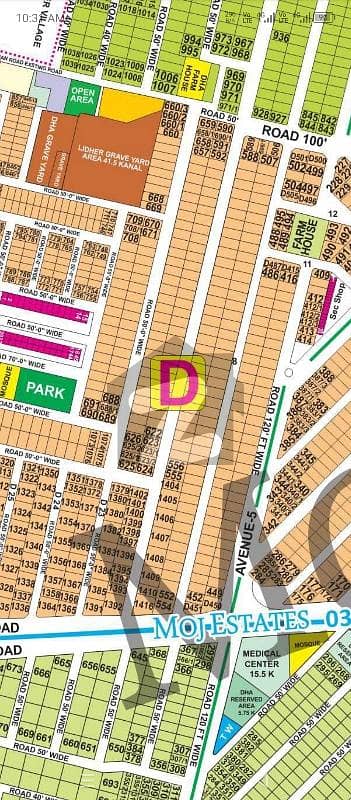 ڈی ایچ اے فیز 6 - بلاک ڈی فیز 6,ڈیفنس (ڈی ایچ اے),لاہور میں 1 کنال رہائشی پلاٹ 4.5 کروڑ میں برائے فروخت۔