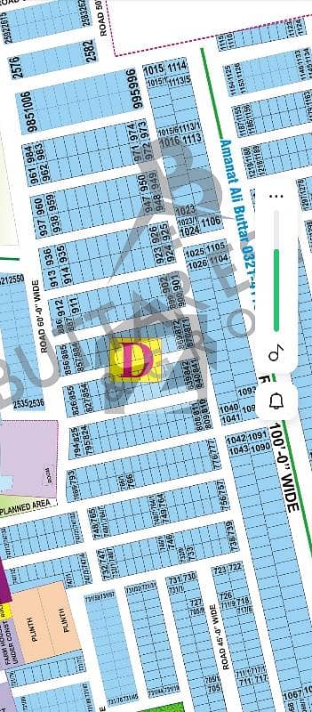 Prime Location 5 Marla Residential Plot for Sale in DHA 9 Town - D Block (Possession Ready)