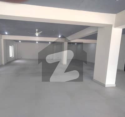Prime Ground Floor Commercial Space For Rent In I-9 Markaz Islamabad