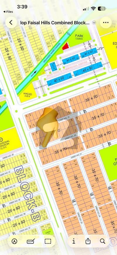 Title 10 Marla Best top Highted location plot Title 10 Marla Best top Highted location plot