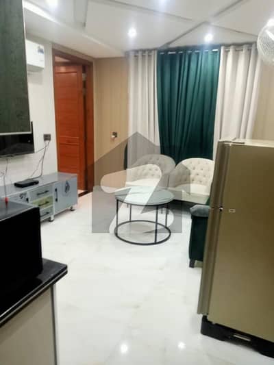 1 Bedroom Fully Furnished Flat Available For Rent Sector C Jasmine Block Bahria Town Lahore