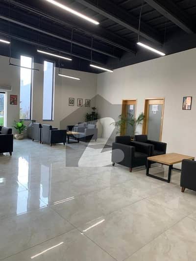 Gulberg Well. Maintained 4 Kanal Commercial Property Is Available On Rent.