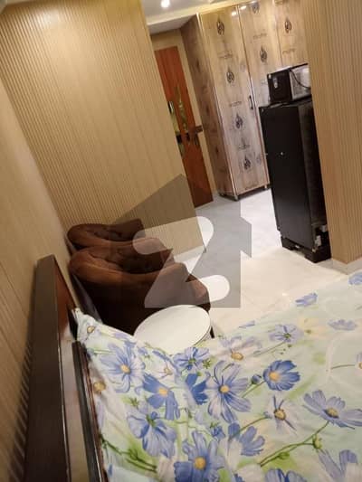 Studio Furnished Flat Available For Rent Sector D Block AA Bahria Town Lahore