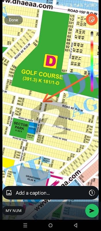 1 Kanal Direct Approach Corner Plot | DHA Phase 9 Prism - Block D | Facing Golf Course & Near Park | 150', oN 80' & 60' Road Access