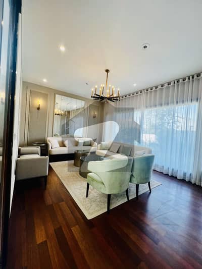 500 Sq Yard Brand New Bungalow 2+4 Bedroom Full Furnishings Bungalow With Basement Away From Sea Ready To Move House