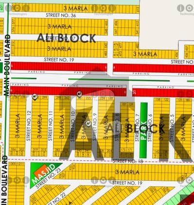 الکبیر فیز 2 - علی بلاک الکبیر ٹاؤن - فیز 2,الکبیر ٹاؤن,رائیونڈ روڈ,لاہور میں 3 مرلہ رہائشی پلاٹ 53.0 لاکھ میں برائے فروخت۔