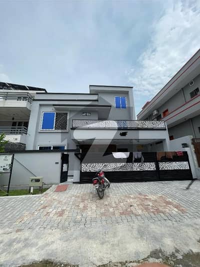 Brand New House For Sale in G15 size 14 Marla double story Near to markaz masjid park Best location More Five options available