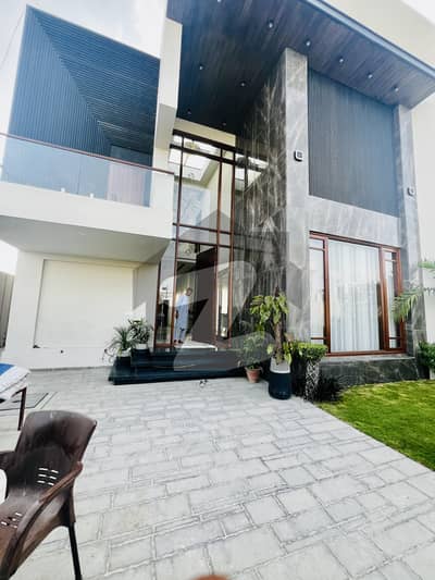 DHA PHASE 8 500 SQARE YARD BRAND NEW BUNGALOW 1+4 BEDROOM FULL FURNISHED WITH SWIMMING POOLS BASEMENT AWAY FROM SEA TOP OF THE LIEN BUNGALOW