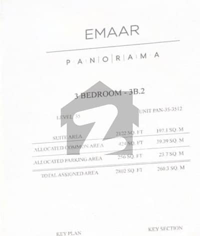 Panorama 35th Floor 3 Bed room chance deal