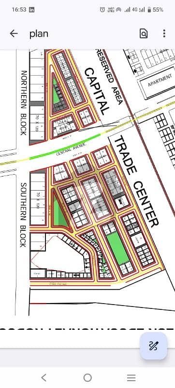 کیپیٹل انکلیو اسلام آباد میں 1 کنال کمرشل پلاٹ 30.0 کروڑ میں برائے فروخت۔