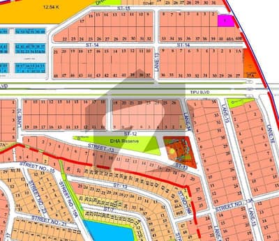 DHA Phase 2 Sector D Tipu Boulevard 1 Kanal Residential Plot For Sale