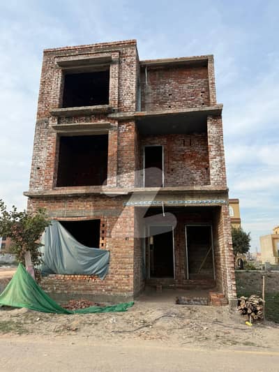 5 Marla Red Structure Available For Sale Crystal Block