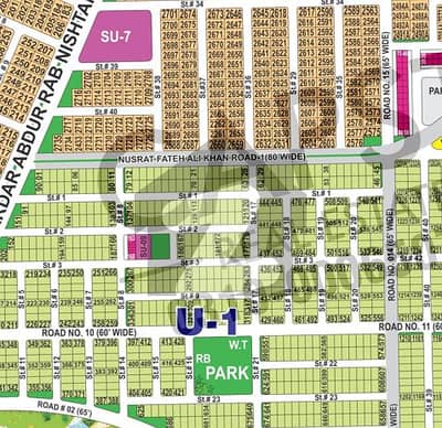 10 Marla Corner + 80 Ft Road Plot For Saler Sector U In DHA MULTAN PHASE -1