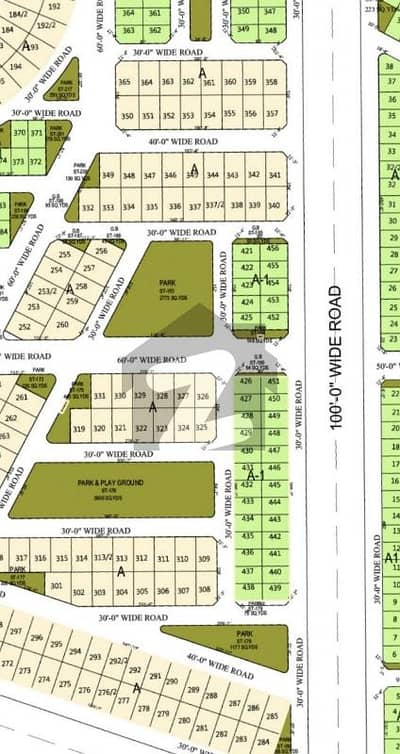 160 SqYds Park Facing Plot In Block D Naya Nazimabad Available For Sale