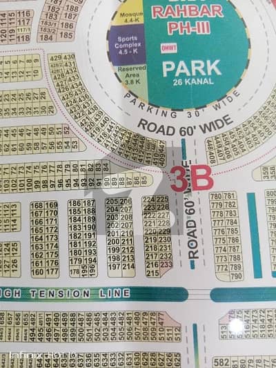 DHA Rahbar Sector-3 Block B plot available on 50 feet road away from drain best option in this budget with All dues clear and possession plot DHA Rahbar Sector-3 Block B plot available on 50 feet road away from drain best option in this budget with All dues clear and possession plot