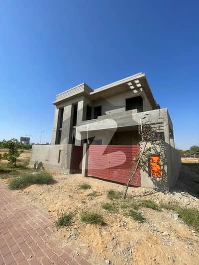 Grey Structure Precinct 47 Villa | Loop Road | 5 bedrooms | Plaster Done For Sale In Bahria Town Karachi