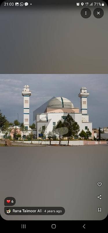 نیول اینکریج اسلام آباد میں 5 مرلہ رہائشی پلاٹ 62.0 لاکھ میں برائے فروخت۔